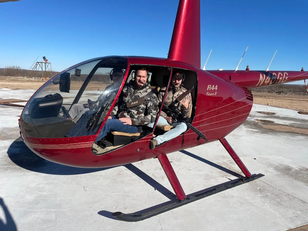 2-Hour Helicopter Hog Hunt — photo 2