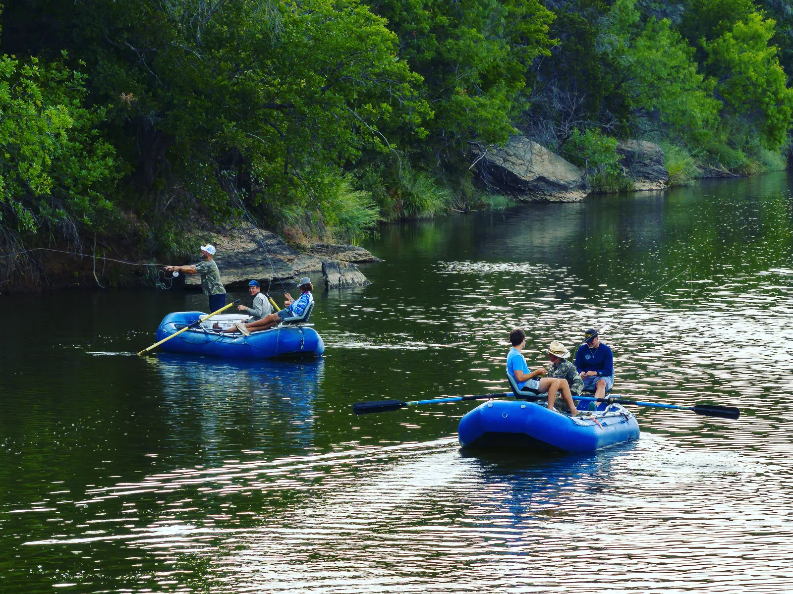 Fly Fishing on the Brazos River